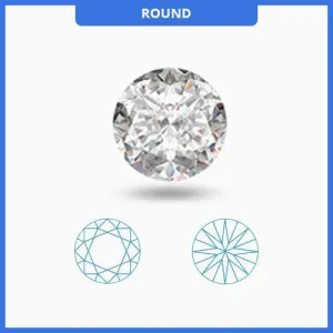 0.45CT K-L/SI3-I1 Round Cut Diamond MDL#D9004-16