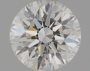 0.59 Carat H SI1 Round Diamond