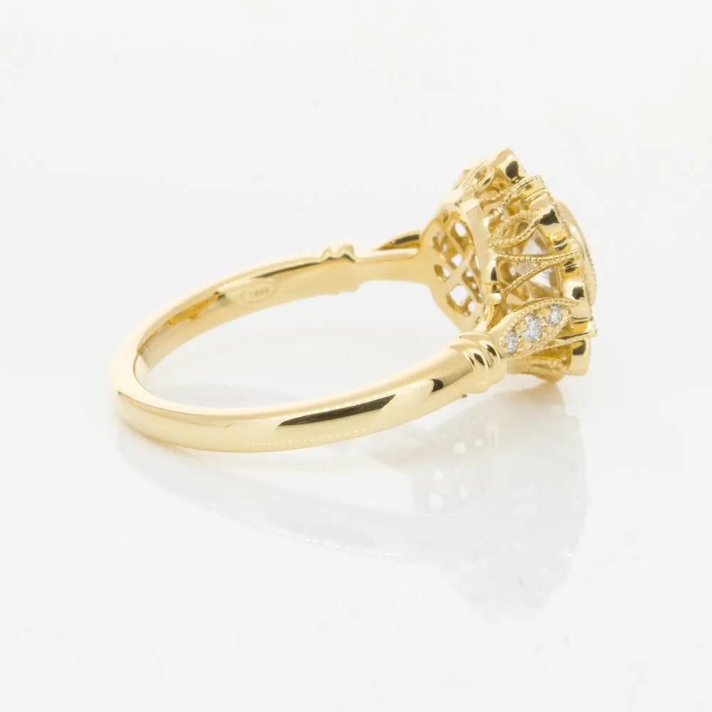 18ct Yellow Gold .50ct Diamond Mayfair Ring