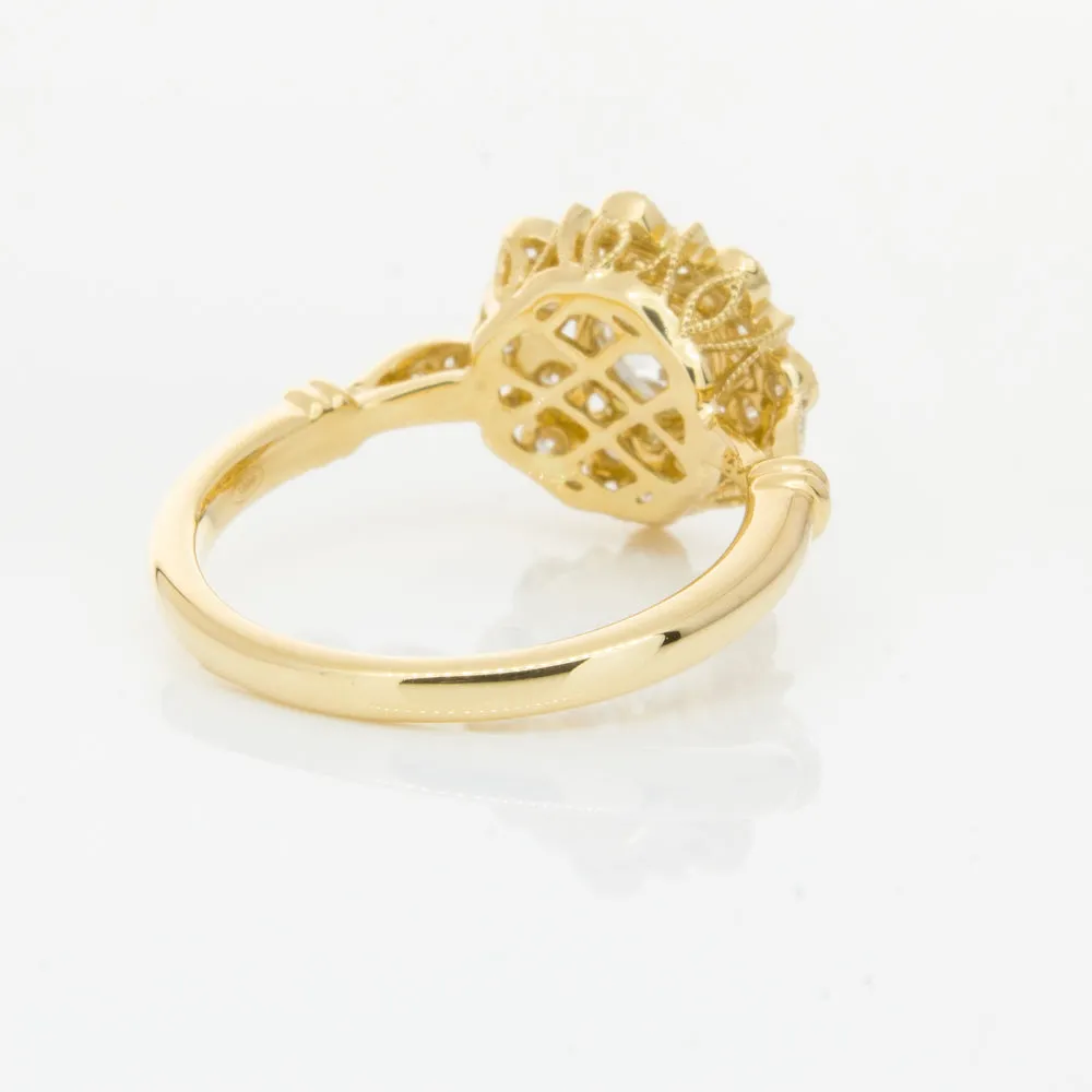 18ct Yellow Gold .50ct Diamond Mayfair Ring