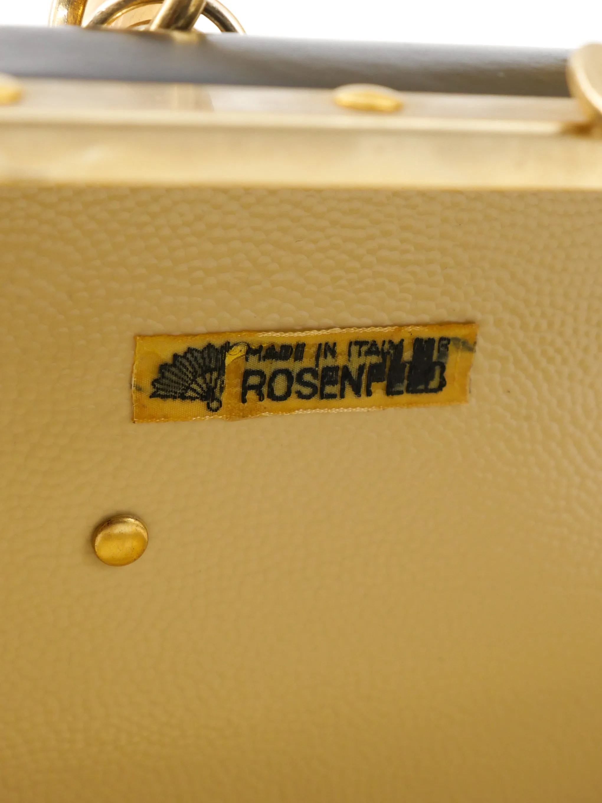 1960's Chain Handle Box Bag