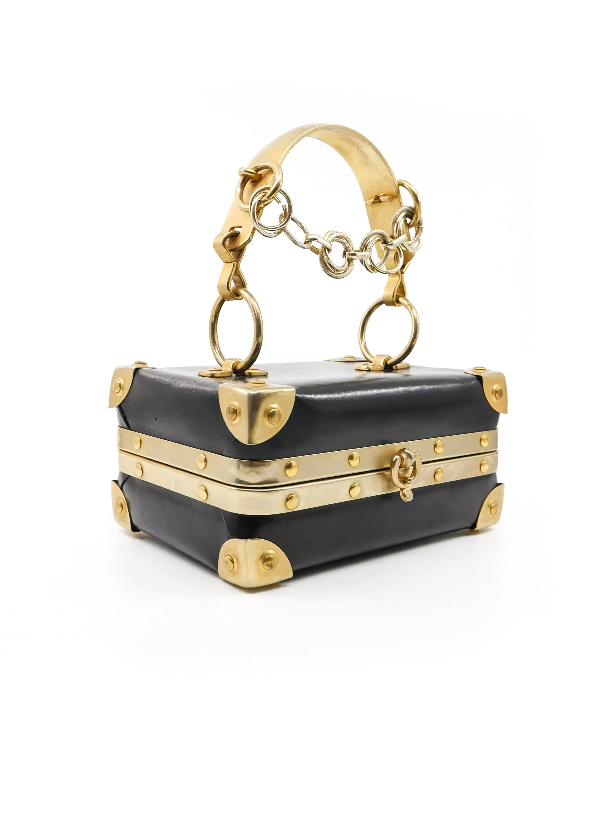 1960's Chain Handle Box Bag