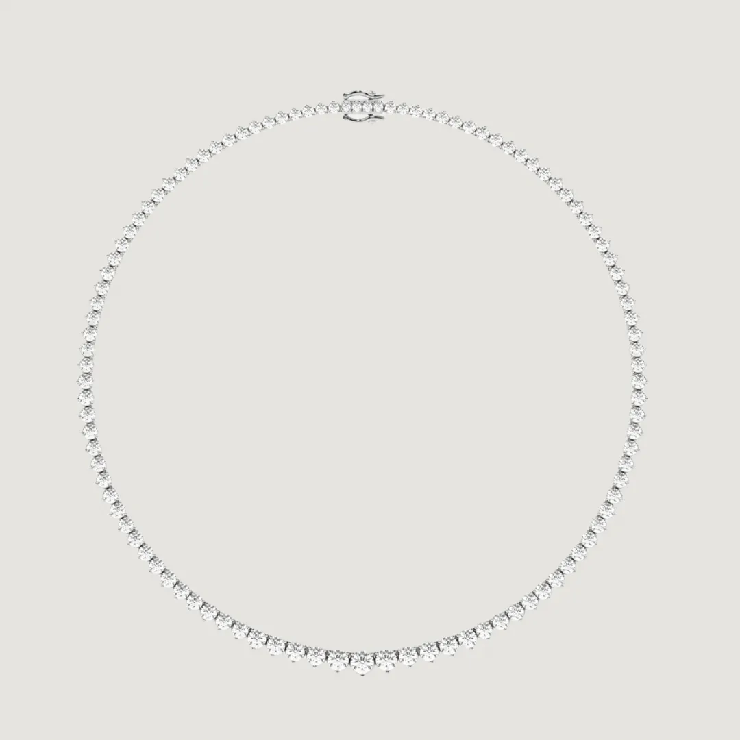 9.27 Natural Diamond Rivera Necklace