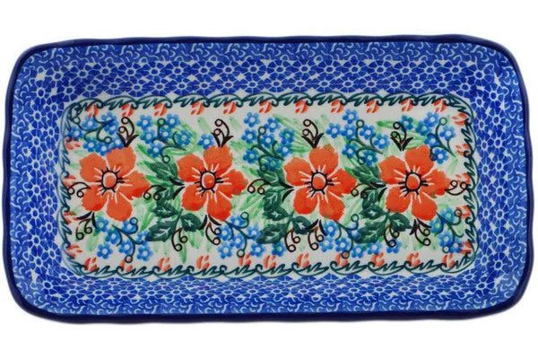 9" Platter - Brilliant Pansy