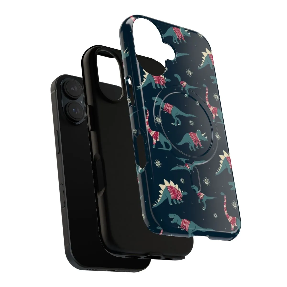Adorable Dinosaur Sweater Magnetic Tough Cases
