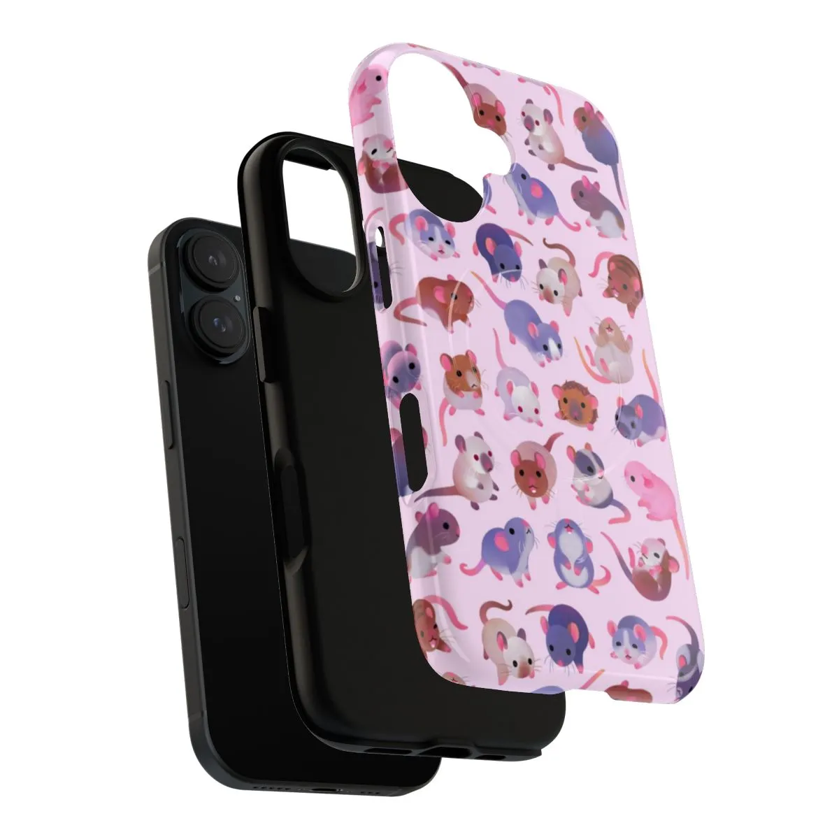 Adorable Fancy Rat Phone Case for Mice Lovers