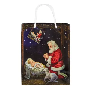 Adoring Santa Gift Bag