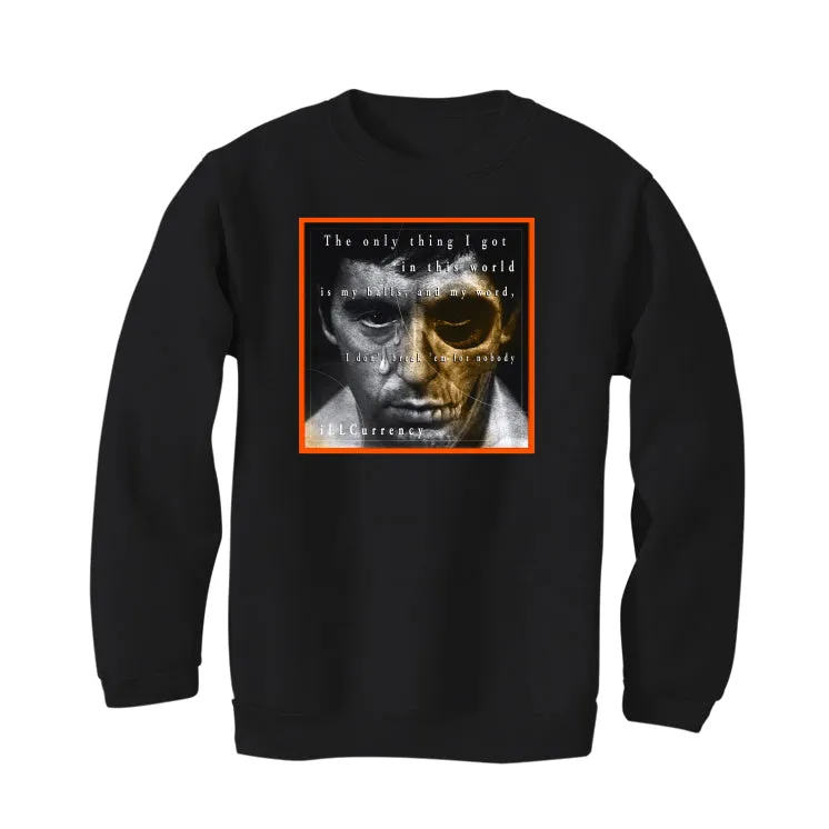 Air Jordan 12 Brilliant Orange - Black T-Shirt (ONLY THING I GOT)