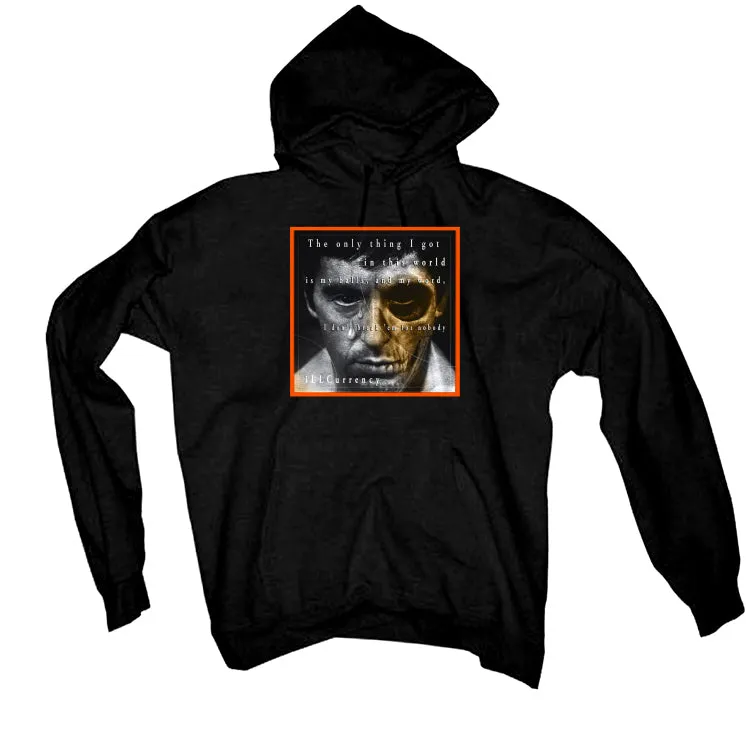 Air Jordan 12 Brilliant Orange - Black T-Shirt (ONLY THING I GOT)