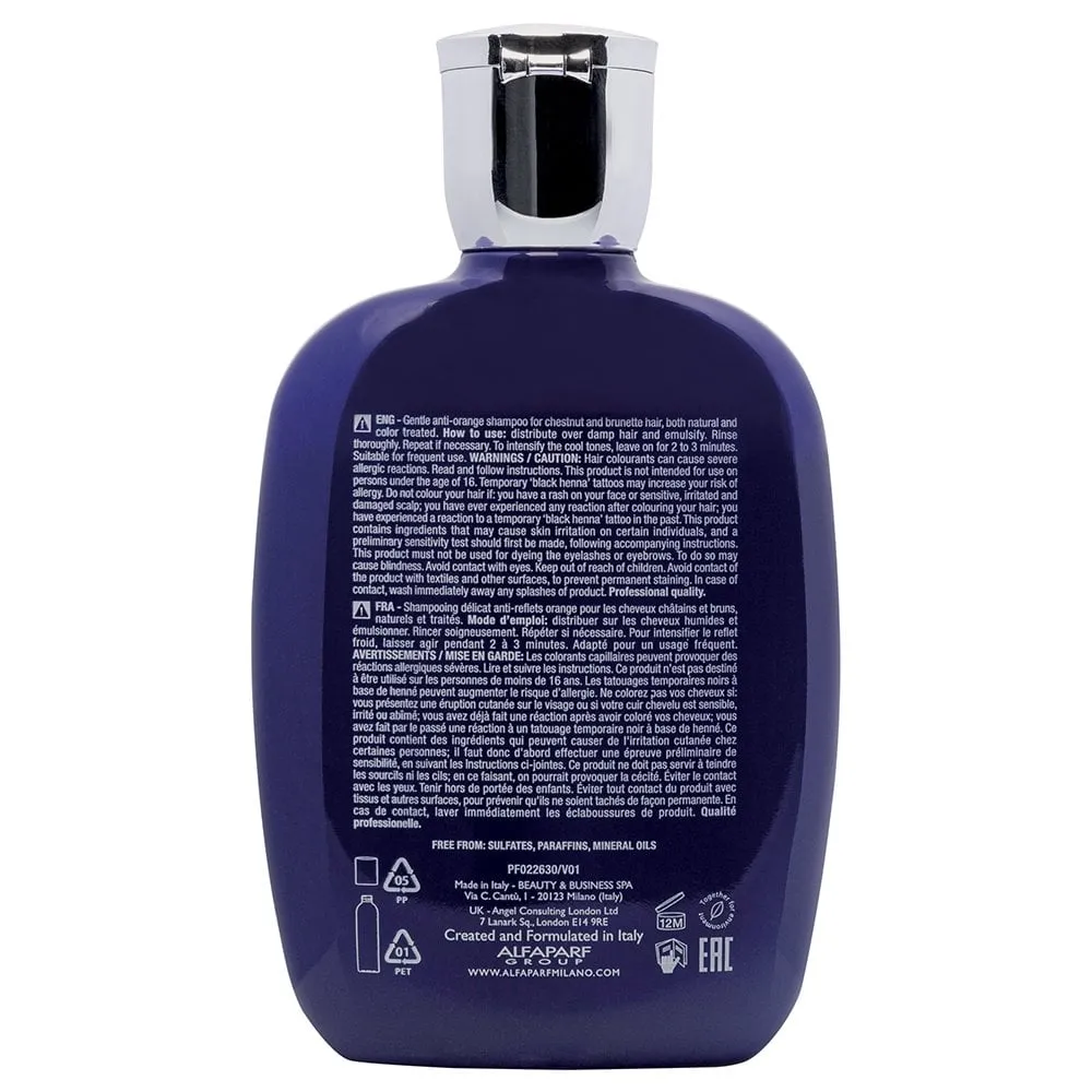 Alfaparf Milano Semi Di Lino Brunette Anti-Orange Low Shampoo 250ml