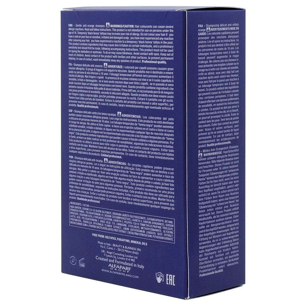 Alfaparf Milano Semi Di Lino Brunette Anti-Orange Low Shampoo 250ml