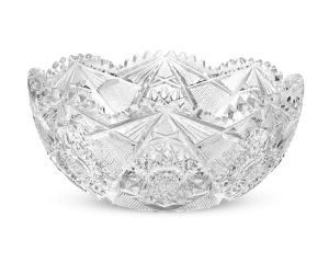American Brilliant Period Cut Glass Bowl