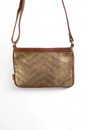 ART N' VINTAGE SOLEIL CROSSBODY BAG OAK