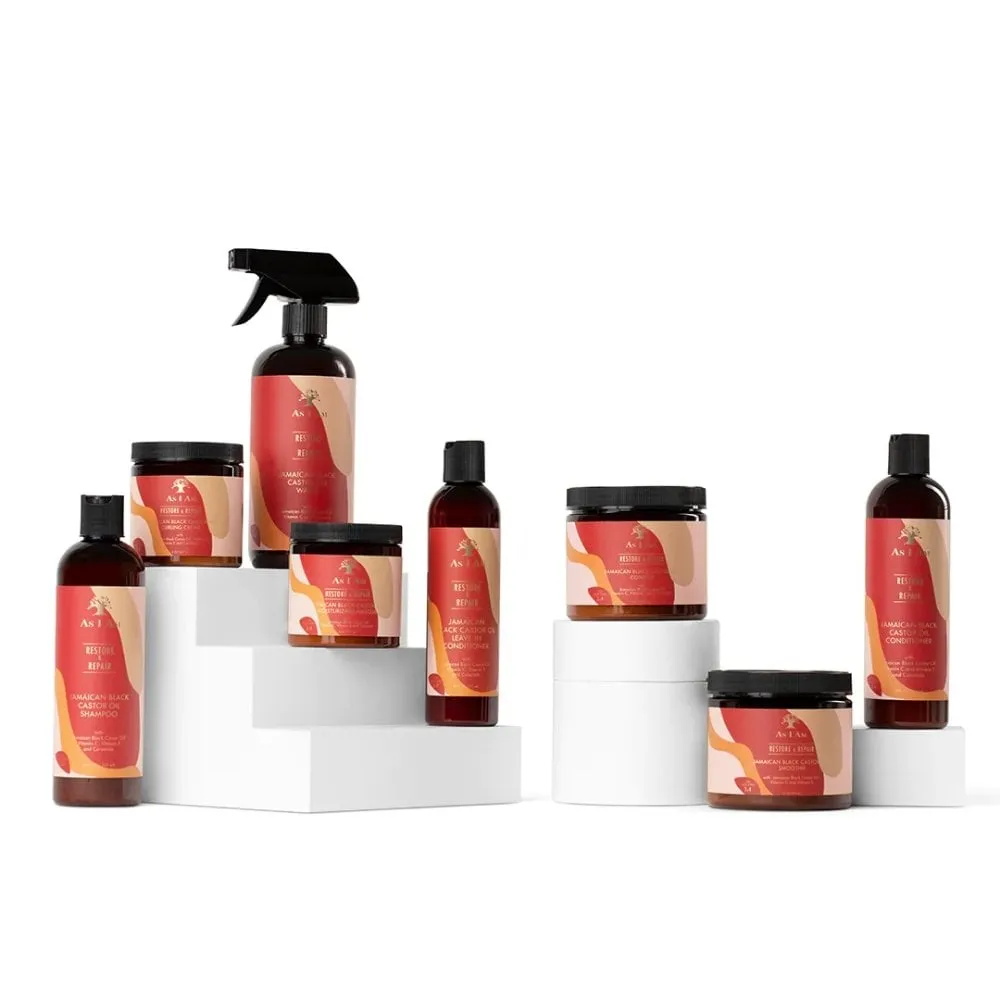 As I Am Restore & Repair Jamaican Black Castor Oil Leave-In Conditioner 237ml