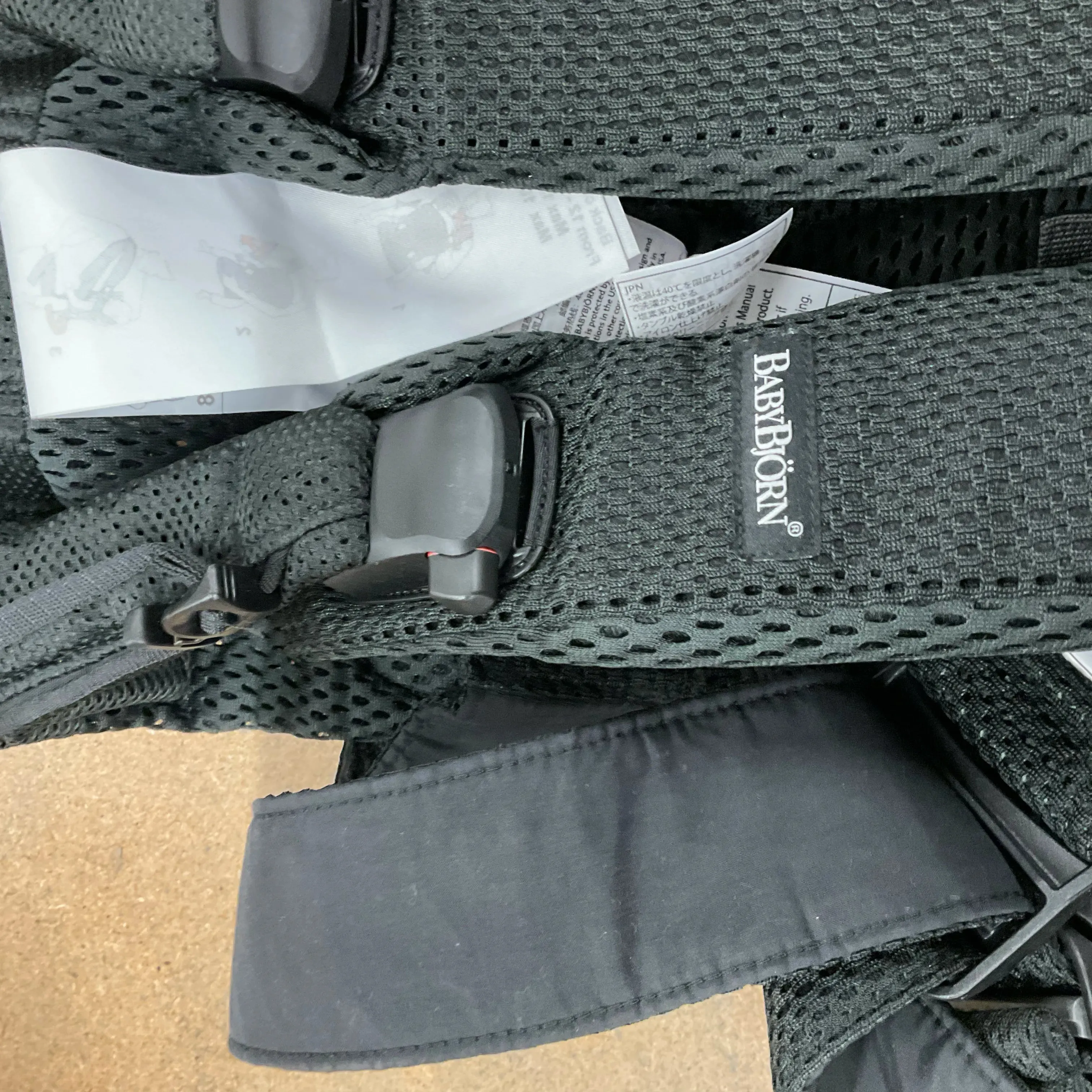 Baby Carrier One Air, 3D Mesh - Black (See Description)