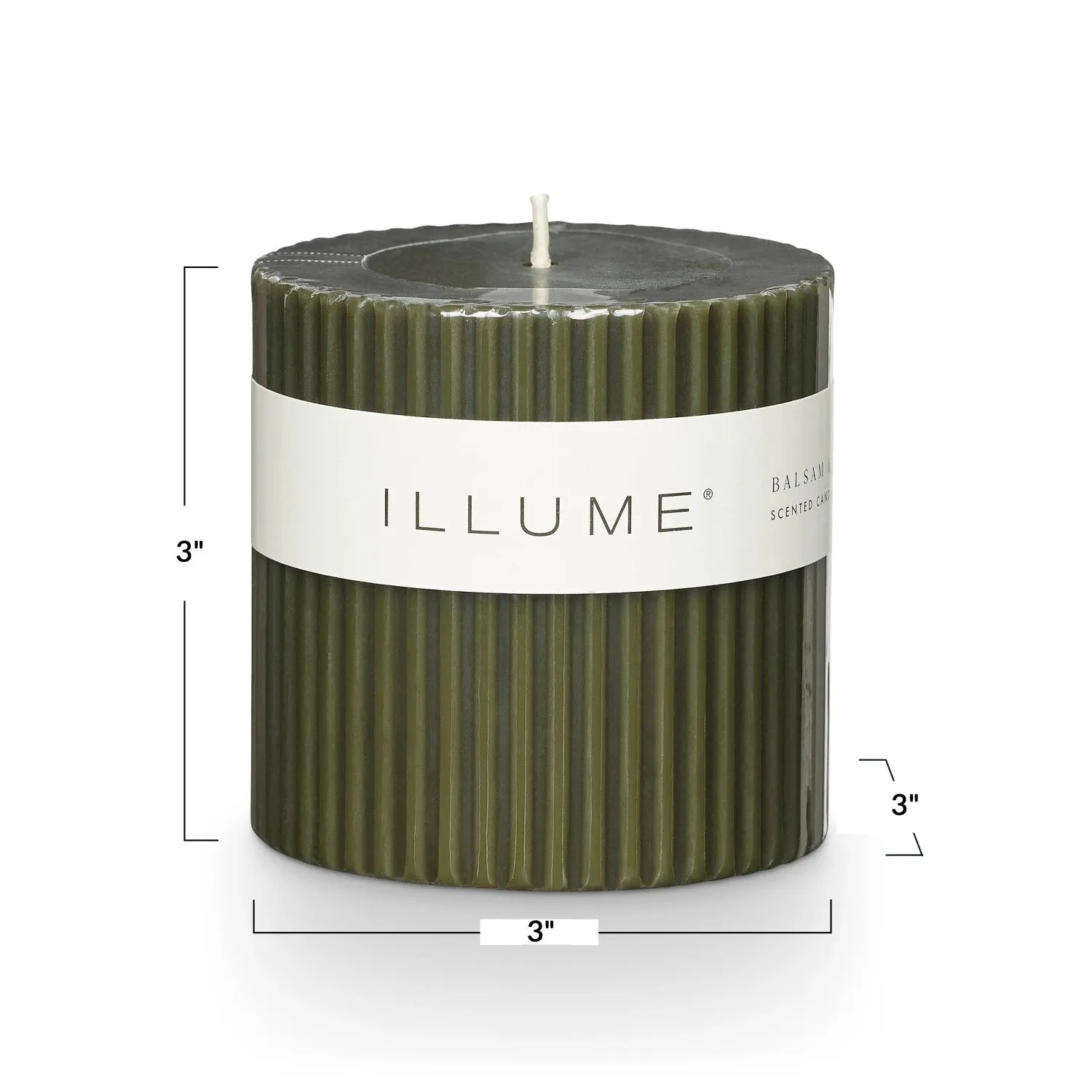 Balsam & Cedar Pillar Candle