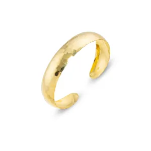 Bianca Hammer Textured Cuff Gold Vermeil