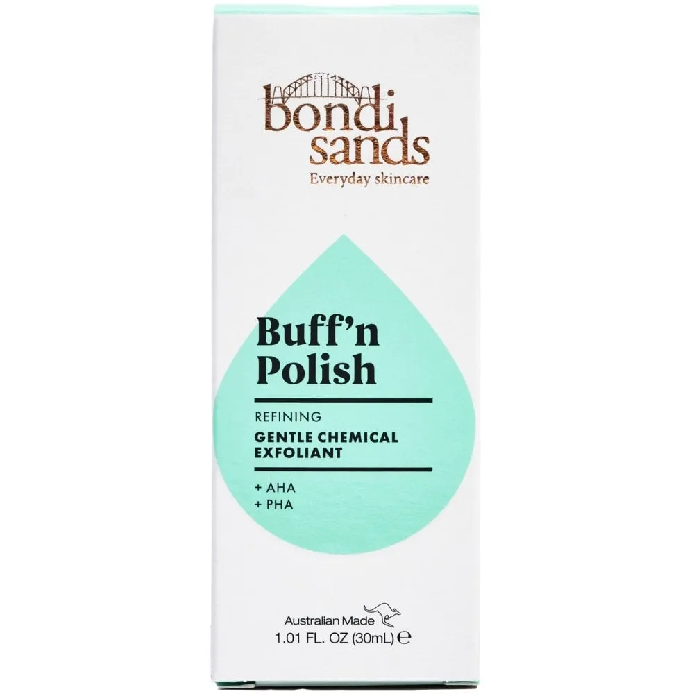 Bondi Sands Buff N Polish Refining Gentle AHA   PHA Chemical Exfoliant 30ml