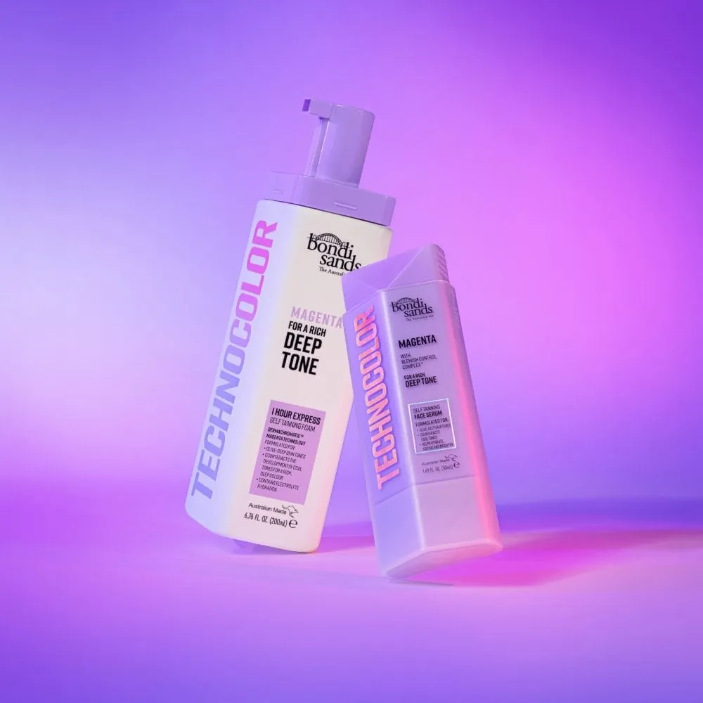 Bondi Sands Technocolour Magenta Self Tanning Face Serum 50ml