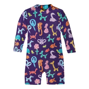 BOY'S BODYSUIT LONG SLEEVE BALLOONS