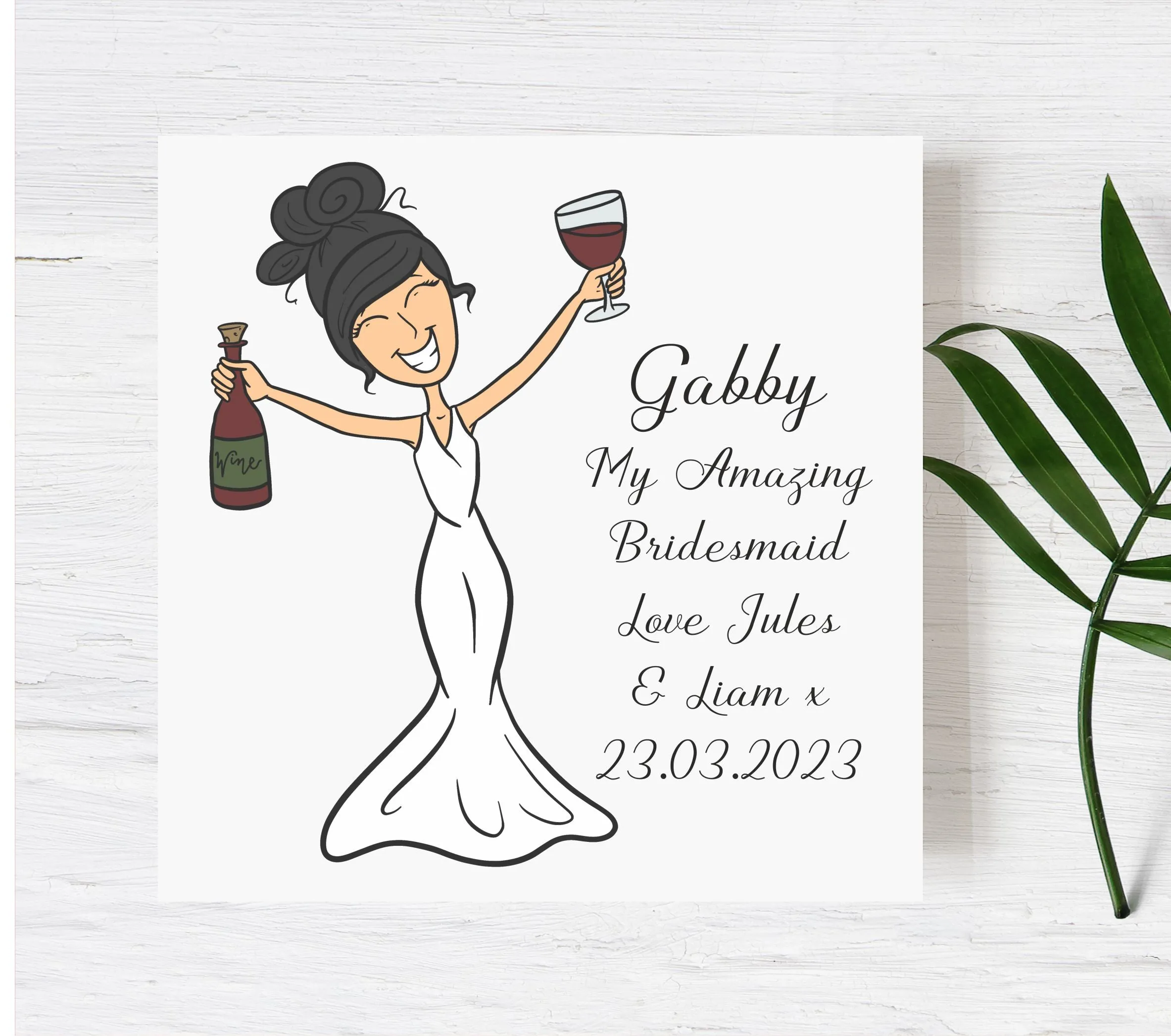 Bridal Party Personalised Mystery Gift Bag