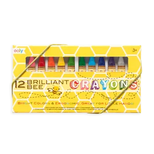Brilliant Bee Crayons - Set of 12