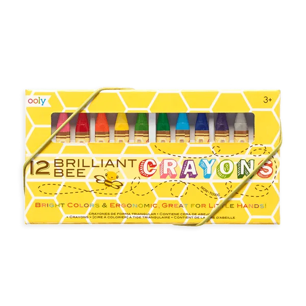 Brilliant Bee Crayons - Set of 12