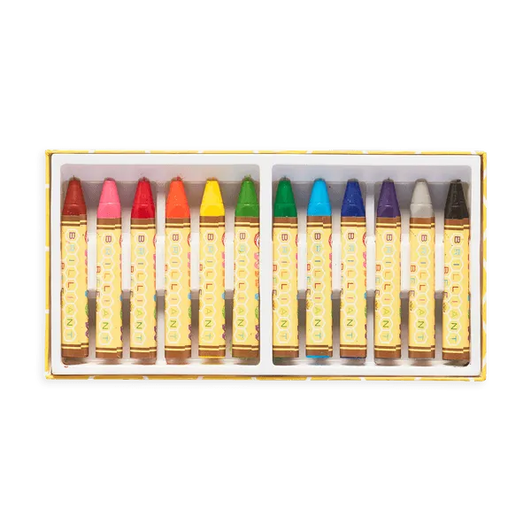 Brilliant Bee Crayons - Set of 12