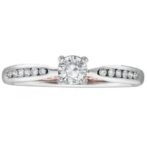 Brilliant Cut Solitaire .50ct