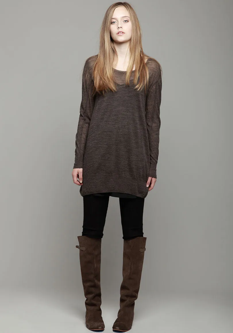 Brilliant Knit Crew Pullover