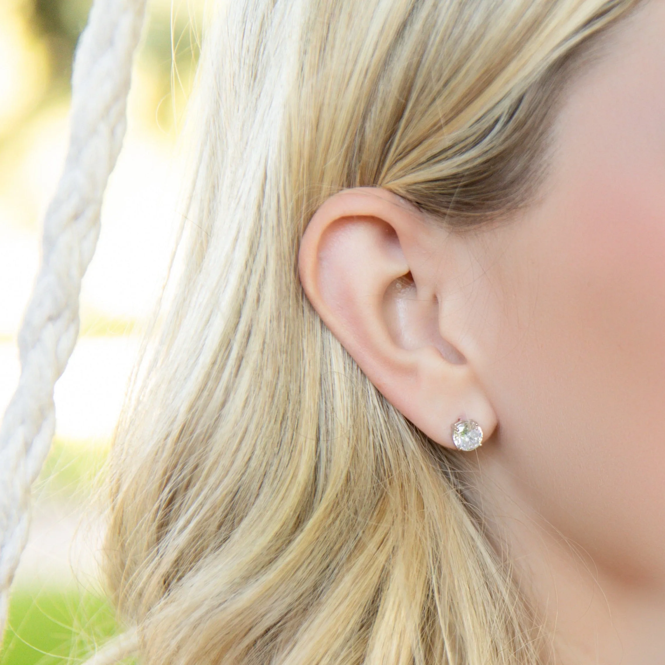 Brilliant Round Cut Studs