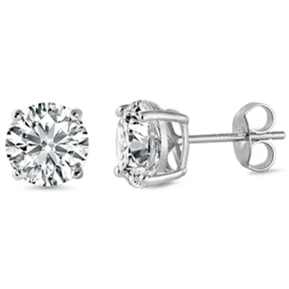 Brilliant Round Cut Studs