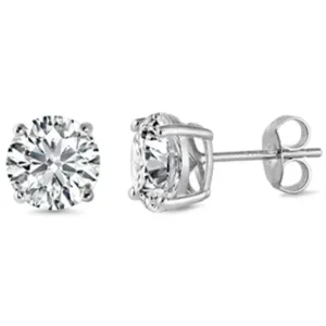 Brilliant Round Cut Studs