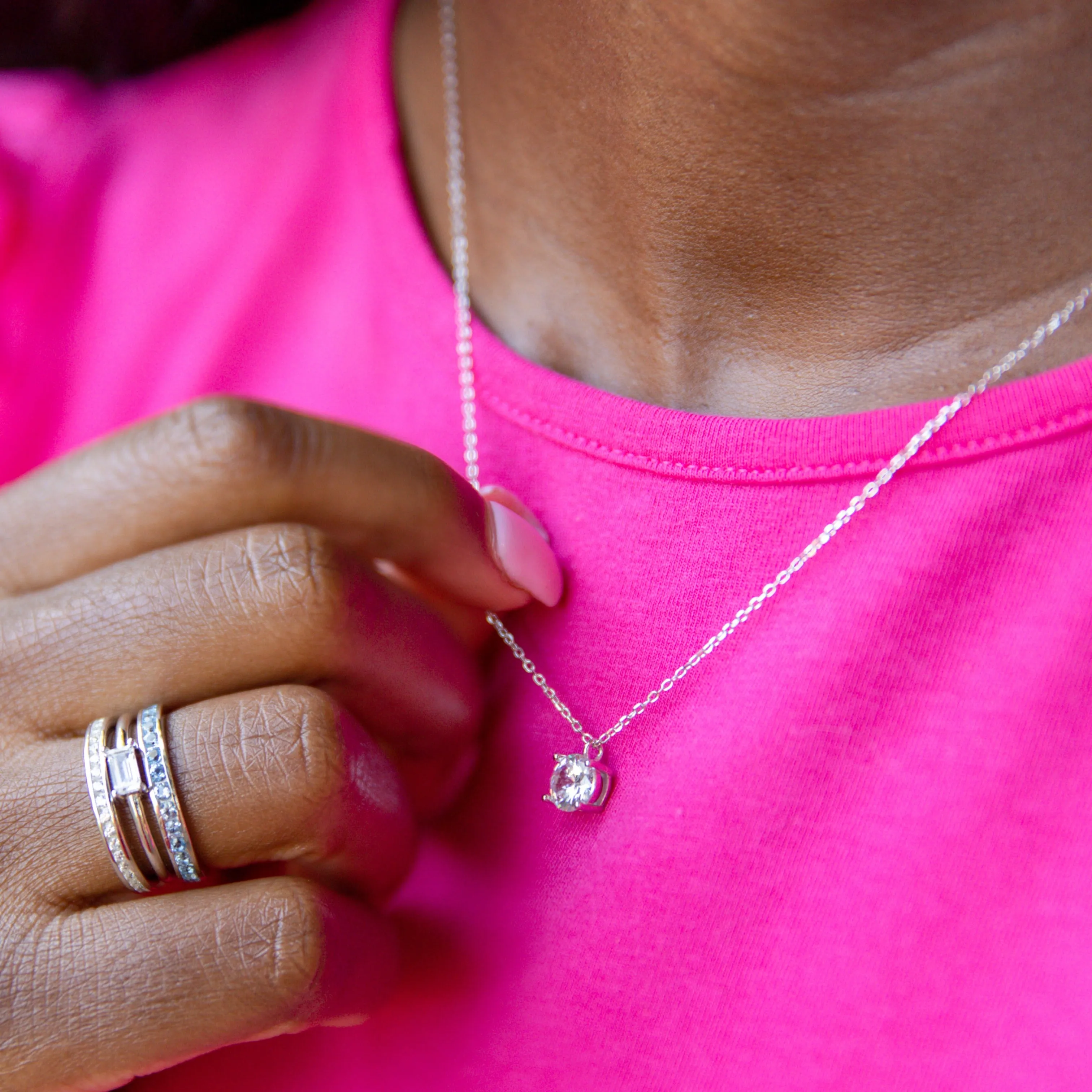 Brilliant Round Necklace