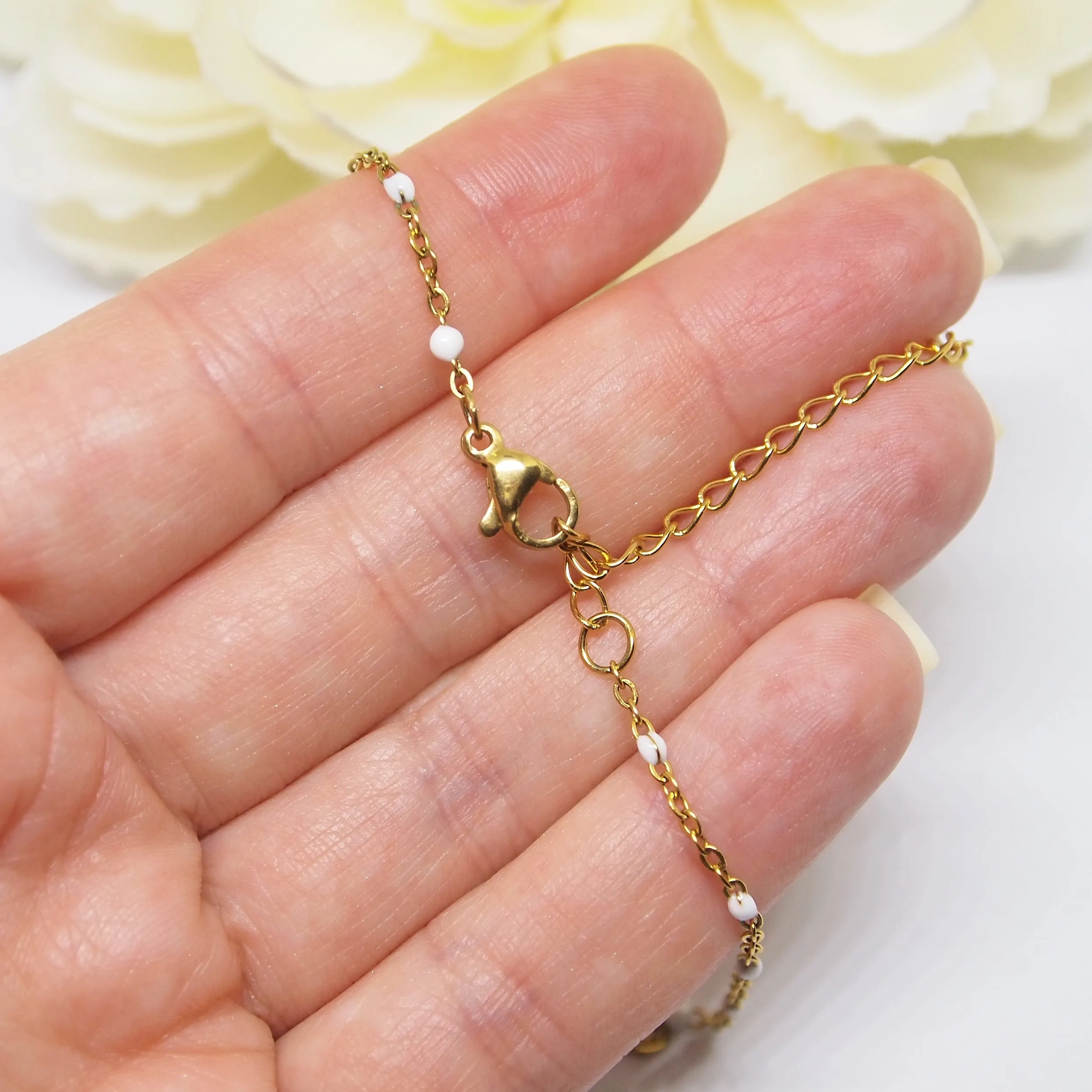 Butterfly charm necklace