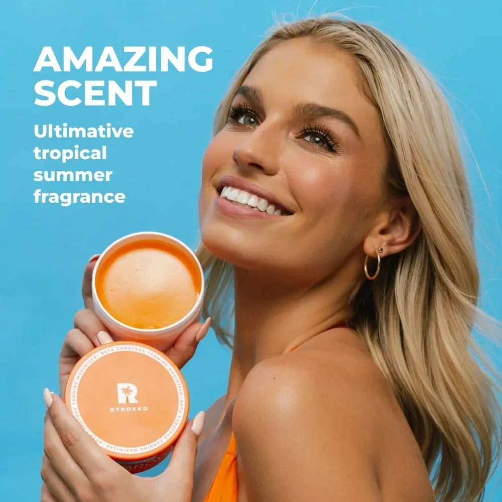 Byrokko Shine Brown Beta Carotene Tanning Maximiser Cream 200ml