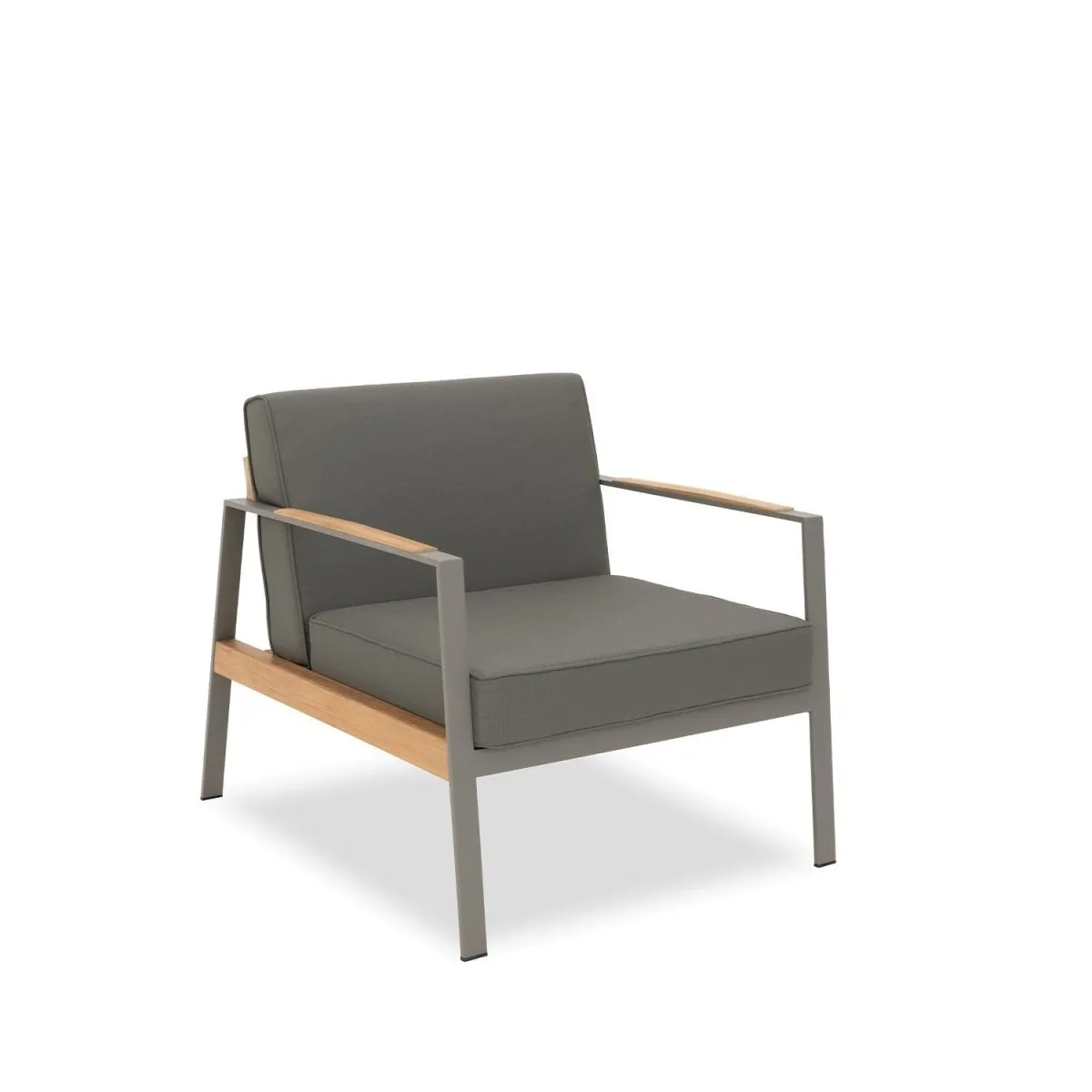 California Lounge chair - Smoke Frame