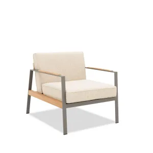 California Lounge chair - Smoke Frame