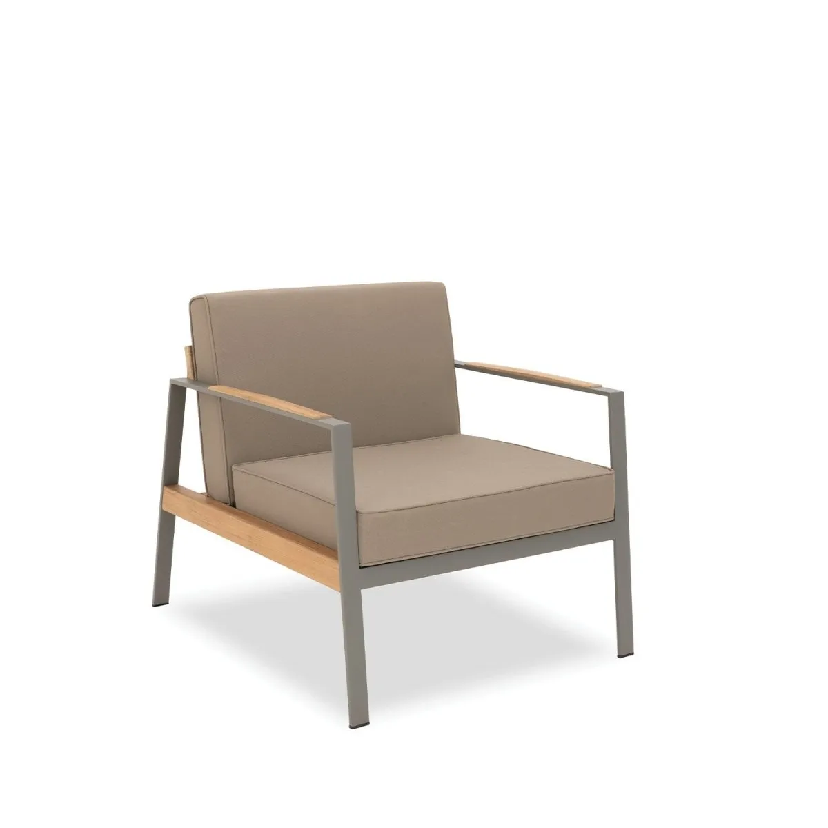 California Lounge chair - Smoke Frame