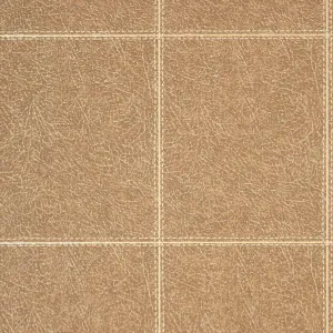 Camden Stitch Tan Wallpaper FD42991