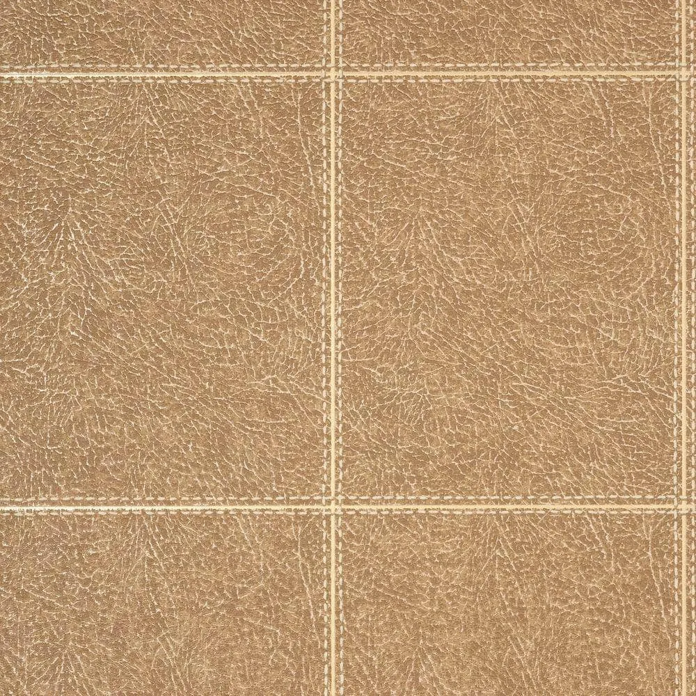 Camden Stitch Tan Wallpaper FD42991