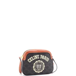 Camera Bag Triomphe Coated Canvas Small