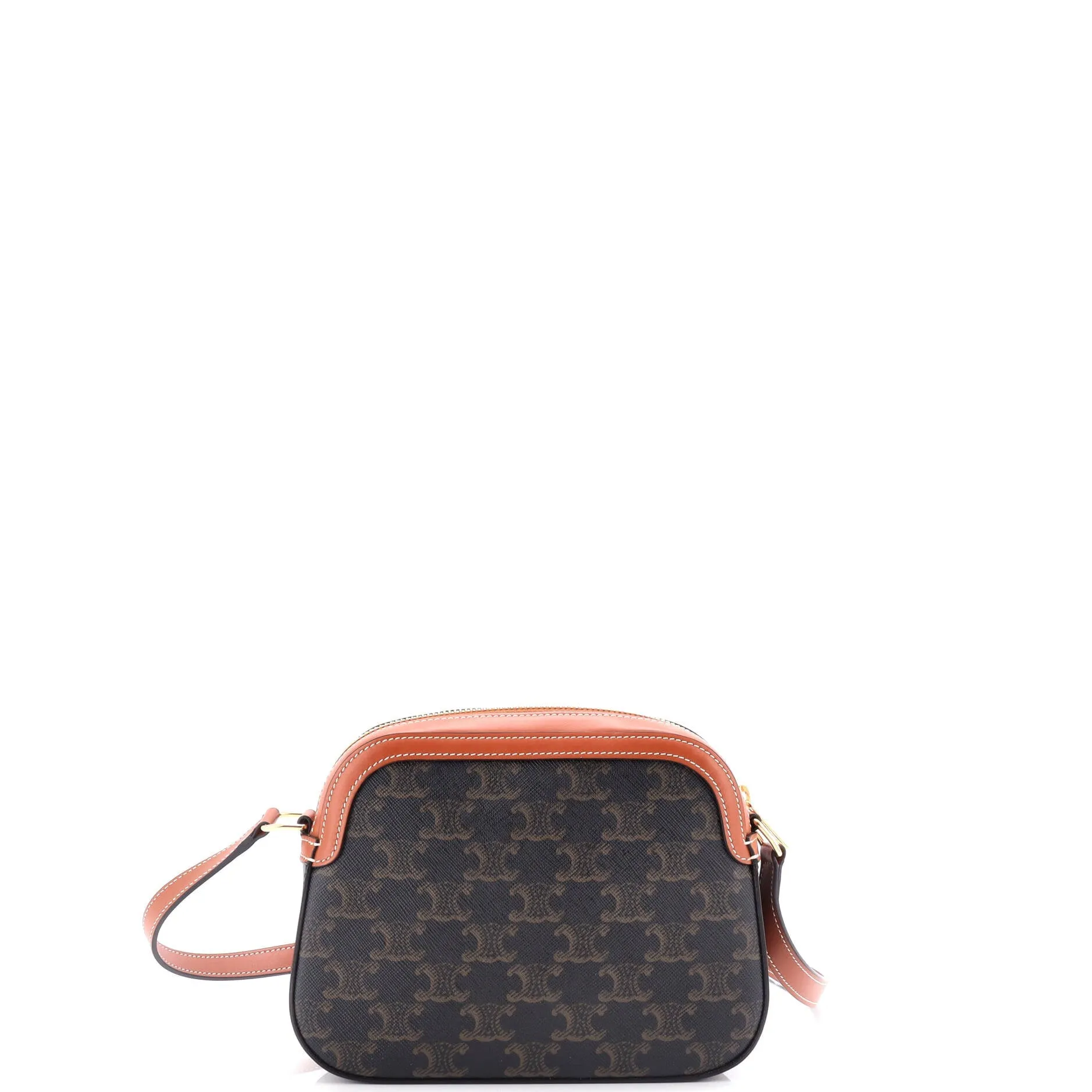Camera Bag Triomphe Coated Canvas Small