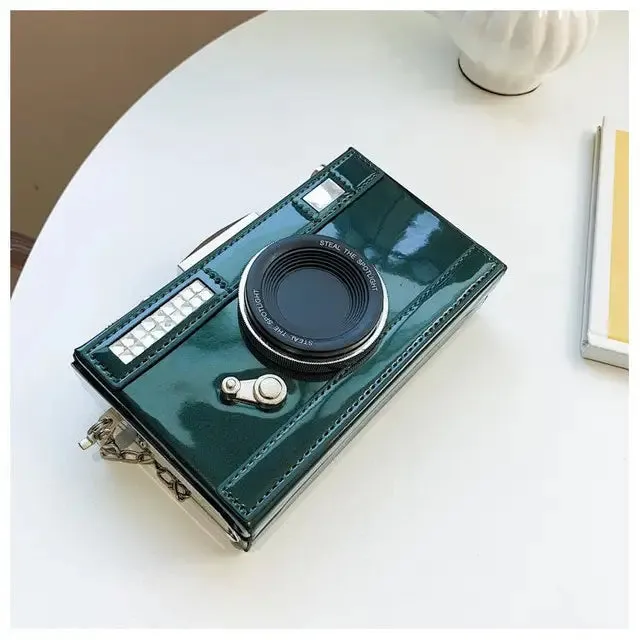 Camera Shape Clutch Retro Shoulder Bag