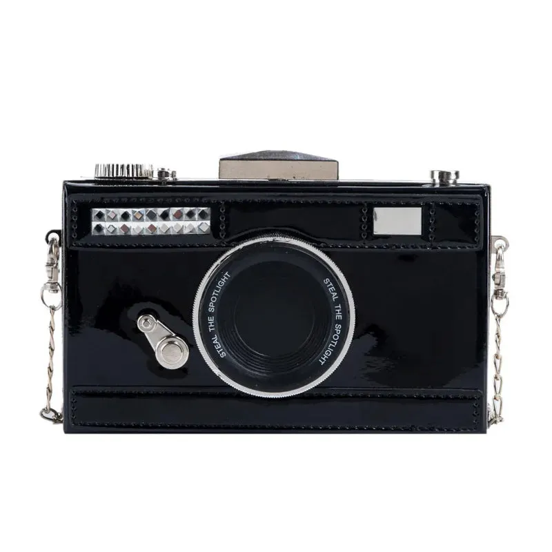 Camera Shape Clutch Retro Shoulder Bag