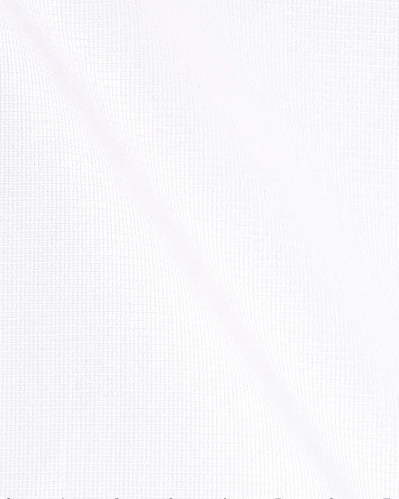 Canclini Argento White Textured Shirt 3082.w012.0101.bco
