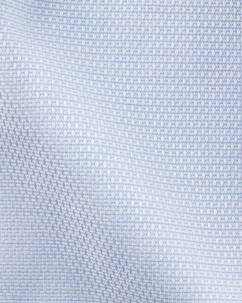 Canclini Dandy 80 Blue Textured Shirt 2640.w16170.0021.f03