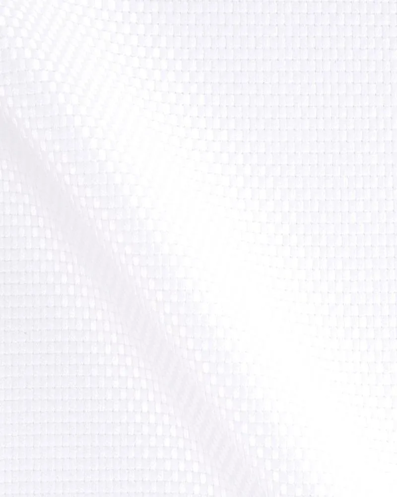 Canclini King White Textured Shirt 3071.w160.0101.bco