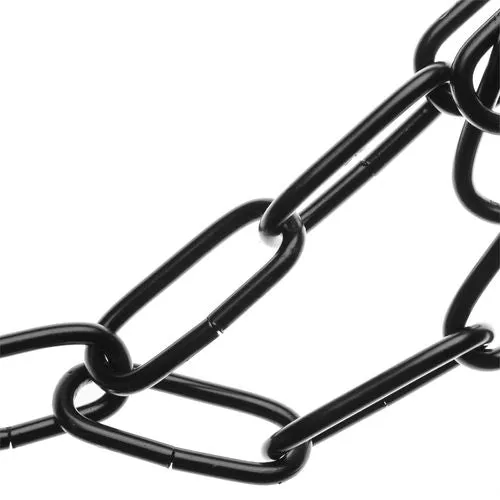 Chain Zenith 4mm x 2.5m Black Oblong Chain