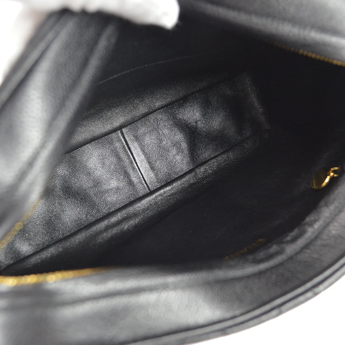 CHANEL 1996-1997 Camera Bag Large Black Caviar 97513